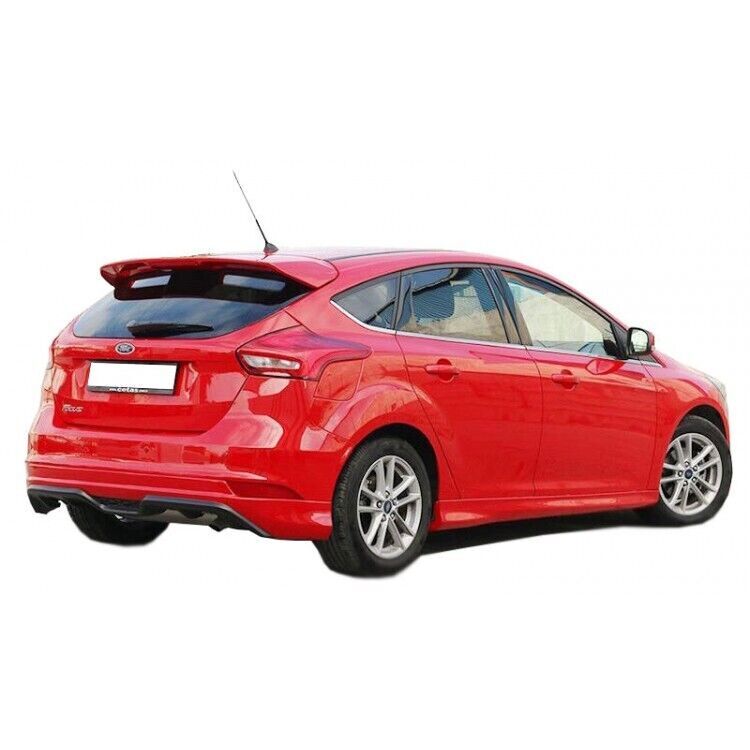 Ford Focus 3 Hb Uyumlu 2014 - 2018 Sport Arka Ek Plastik Boyasız