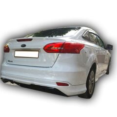 Ford Focus 3 Sedan Uyumlu Yedek Parça   2011 - 2014 Sport Arka Ek Plastik Boyasız