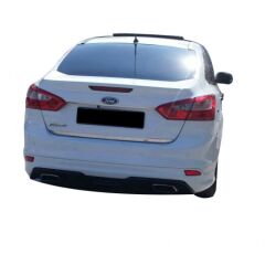 Ford Focus 3 Sedan Uyumlu Yedek Parça   2011 - 2014 Sport Arka Ek Plastik Boyasız