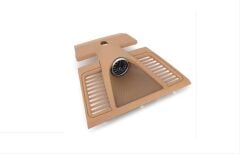 Panamera 2011-2016 için Uyumlu Yedek Parça Bej Bakalit ve Siyah Chrono Takım