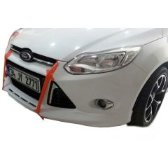Ford Focus 3 Sedan-Hb  Uyumlu Yedek Parça  2011 - 2014 Sport Ön Ek Plastik Boyasız