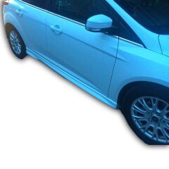 Ford Focus 3 Sedan-Hb Uyumlu 2011 - 2018 Sport Marşpiyel Plastik Boyasız