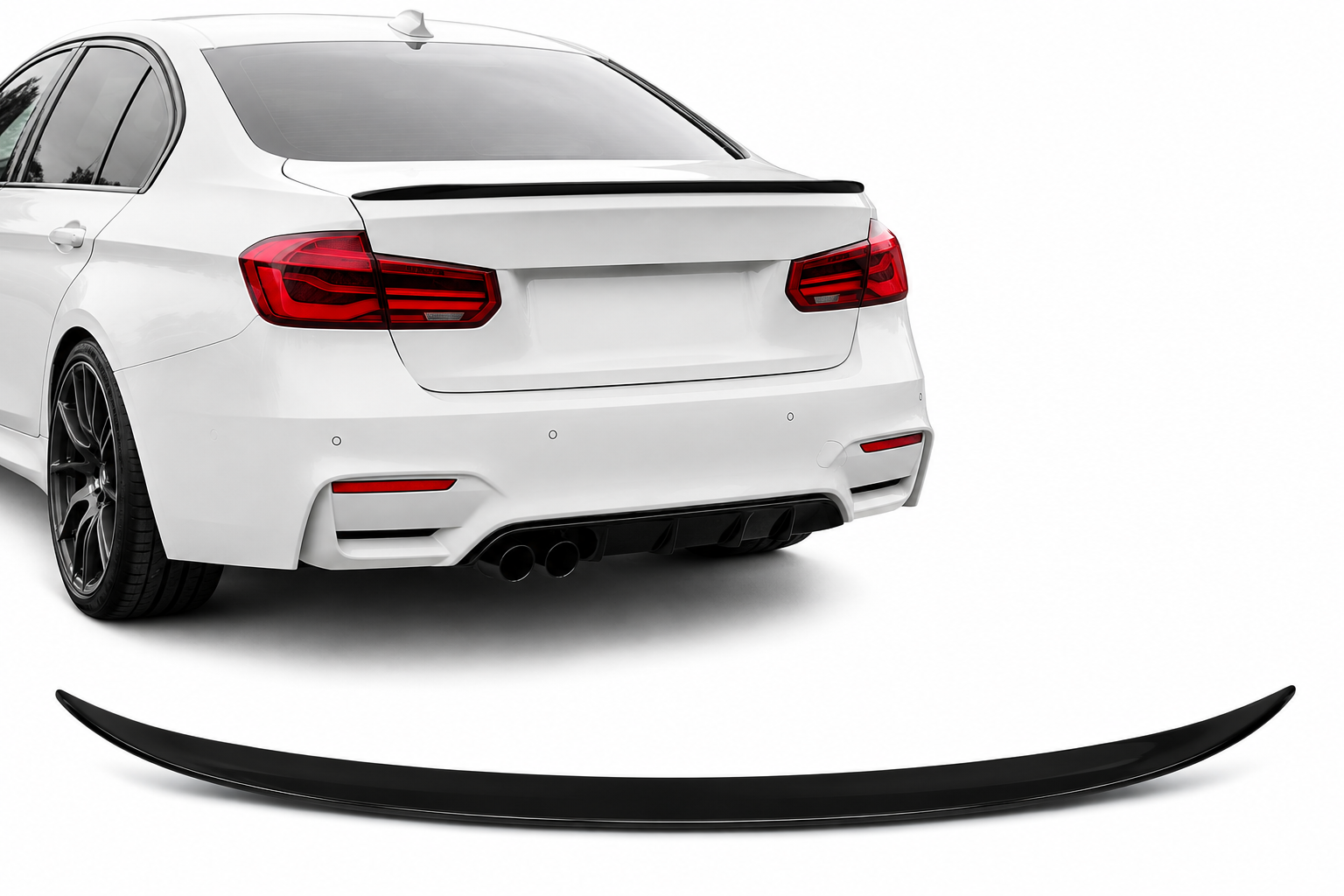 Bmw F30 M3 Spoiler Parlak Siyah