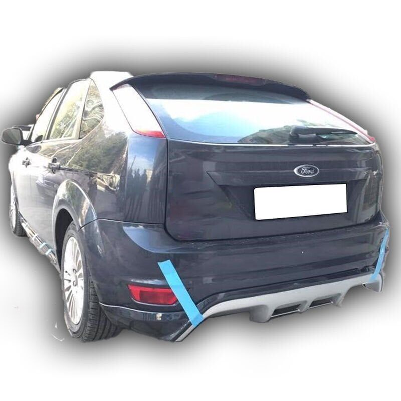 Ford Focus Hb 2-2,5  Uyumlu 2009 - 2011 St Difüzör Plastik Boyasız
