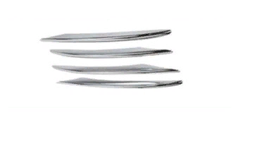 Mercedes W205 2019+ Uyumlu Yedek Parça Sis Kaşları 4 Parça (Sis Bıçakları) (krom)