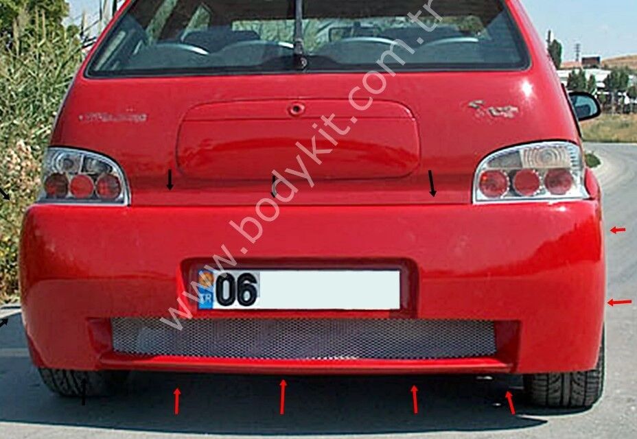 Citroen Uyumlu Yedek Parça Saxo Arka Tampon