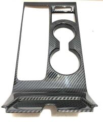 Hyundaı Tucson Için Uyumlu 2015-2018 Vites Panel Kaplama -Karbon (ABS)