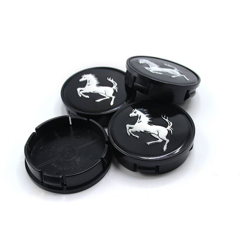 Ferrari Siyah Jant Göbeği