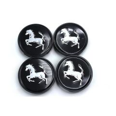 Ferrari Siyah Jant Göbeği