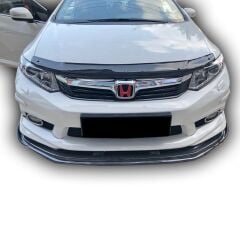 Honda Civic Fb7 Uyumlu 2010 - 12 Mugen Ön Lip 3 Parça Plastik Boyasız