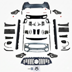 Mercedes W177 4D A45 Body Kit (Marşbiyelli)
