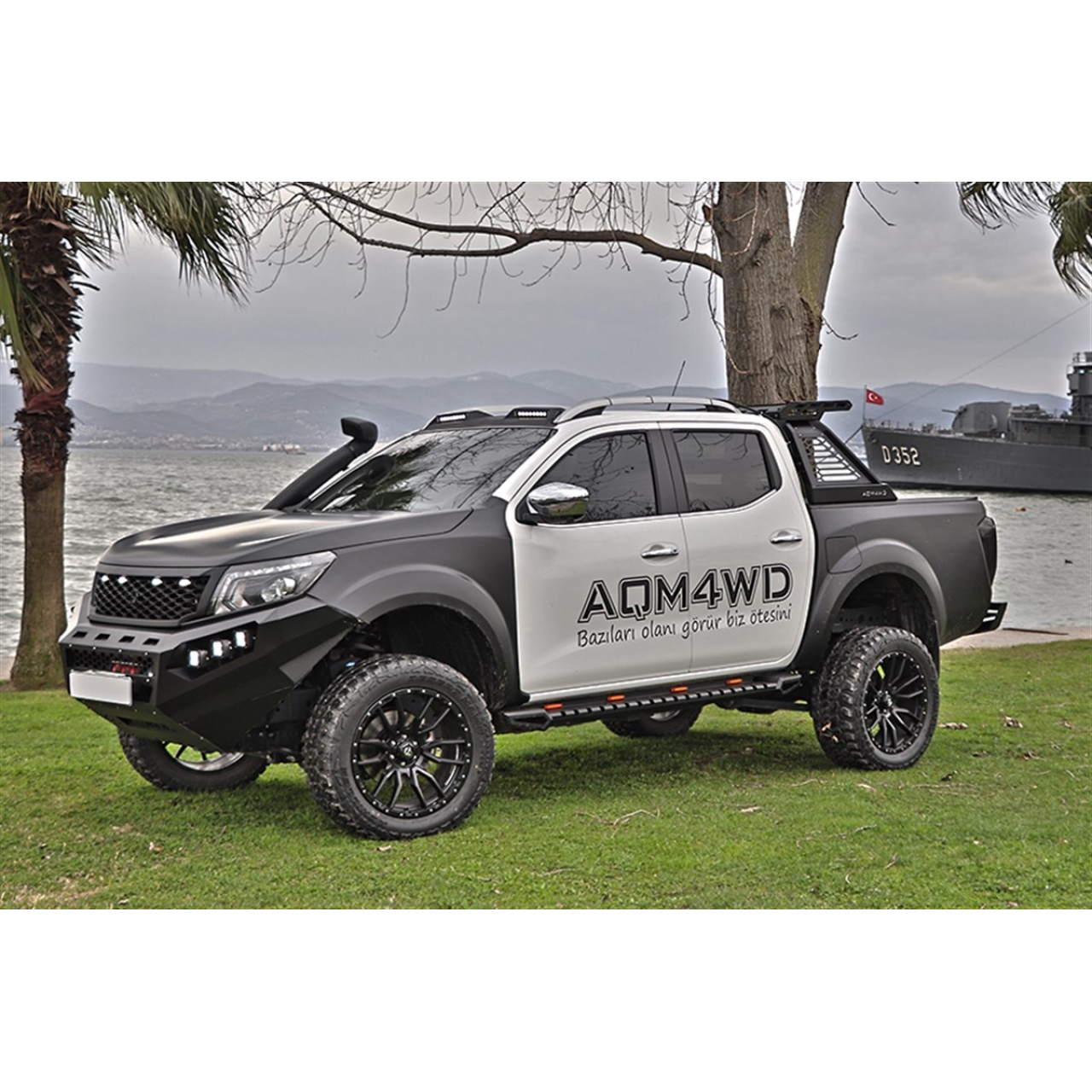 Volkswagen Amarok 2010-2021 Off Road Yan Basamak Side Steps AQM4WD