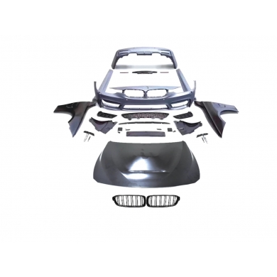 Bmw 3 Serisi F30 2012-2018 İçin Uyumlu M3 Görünüm Body Kit (Çamurluk ve kaput Dahil Set)