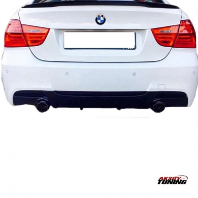 Bmw E92 3 Serisi 2007 - 13 M Performance Difüzör Plastik Boyasız