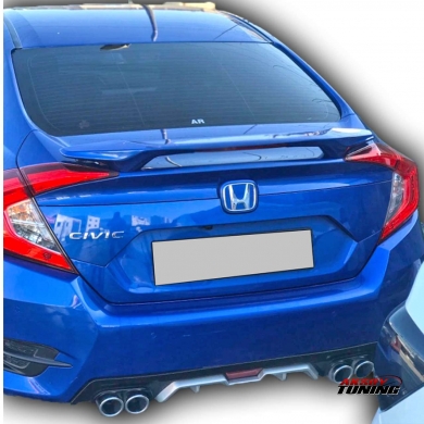 Honda Fc5 2016 - Sonrası Bagaj Üstü Işıksız Spoiler (Plastik)