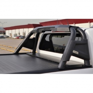 Isuzu D Max 2012-2017 (Double Plus Black) Poliüretan Siyah Roll Bar AQM4WD