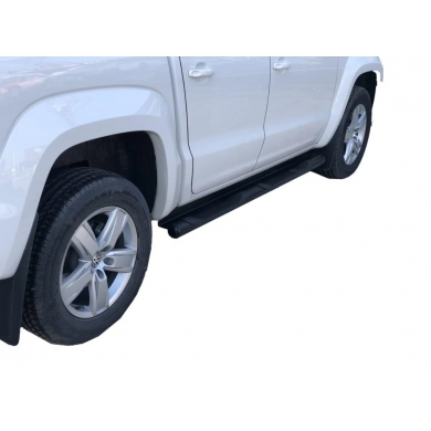 Isuzu D-Max 2012-2017 Off Road Yan Basamak (Dragos Plus) Siyah AQM4WD