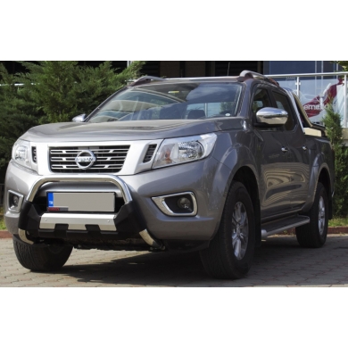 Nissan Navara 2006+ Off Road Krom Poliüretan Ön Koruma Ön Tampon Koruma Demiri Amazonplus AQM4WD