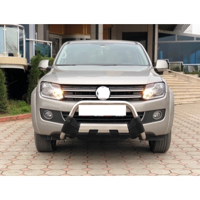 Toyota Revo 2006+ Off Road Krom Poliüretan Ön Koruma Ön Tampon Koruma Demiri Amazonplus AQM4WD