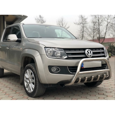 Volkswagen Amarok 2010+ Off Road Krom Karterli Ön Koruma Ön Tampon Koruma Demiri Informplus AQM4WD