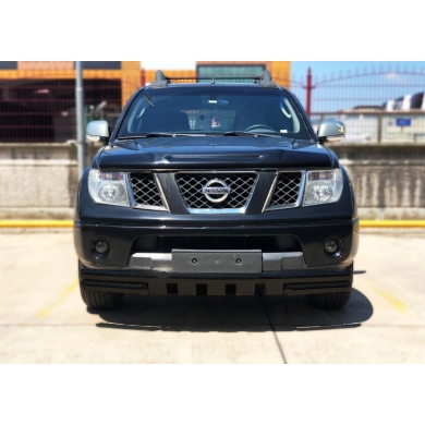 Nissan Navara 2006+ Off Road Siyah Ön Koruma Ön Tampon Koruma Demiri Glocity AQM4WD