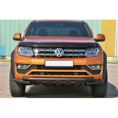 Volkswagen Amarok 2010+ Off Road Siyah Ön Koruma Ön Tampon Koruma Demiri Glocity AQM4WD