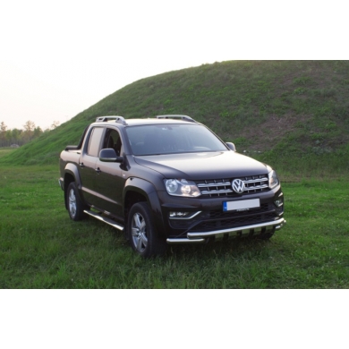 Volkswagen Amarok 2010+ Off Road Krom Ön Koruma Ön Tampon Koruma Demiri Glocity AQM4WD