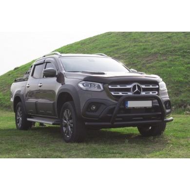 Mercedes X-Class 2017+ Off Road Ön Tampon Koruma Demiri Siyah Face Off AQM4WD