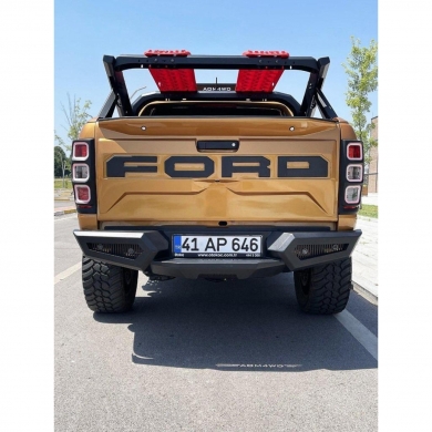 Ford Ranger 2012-2015 İçin Off Road Arka Tampon Koruma AQM4WD
